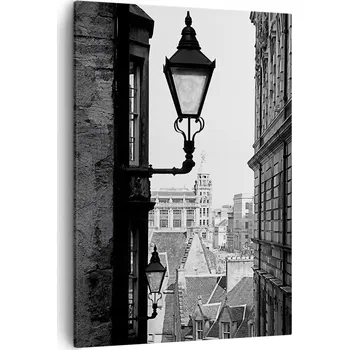 Obraz Obraz na plátně do obýváku, ložnice 50x70 staré město obrazy na zeď