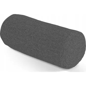 Polštář Polštář Dekoria s váleček a sklady, šedý
