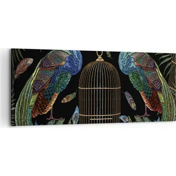 Obraz Foto obraz na plátně 100x40 abstrakce do obýváku ložnice na zeď velký