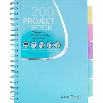 Sešit A4 s mřížkou CoolPack, 100 listů