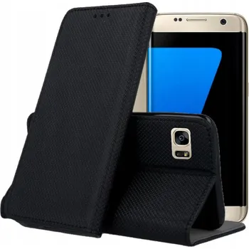 Pouzdro na mobilní telefon Pouzdro s klopou Hello Case pro Samsung Galaxy S7, černé