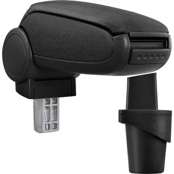 Loketní opěrka PROTEC Loketní opěrka VW Caddy 2K, textilní černá, 2003-2018