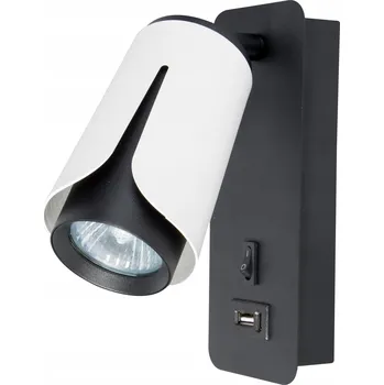 Nástěnné svítidlo Nástěnné svítidlo JasnoCiemno bílé, černé GU10 35 W