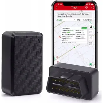 Lokátor GPS lokátor OBDII Ineotronic s odposlechem, napájení z vozidla, 9-40 V