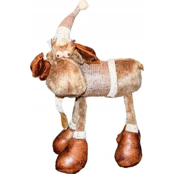 Obraz ROZTOMILÝ SOB 45 CM HNĚDÝ-OZDOBA DÁREK