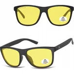 Brýle pro noční jízdu obdélníkové, rozjasňující, polarizační, pánské MONTANA