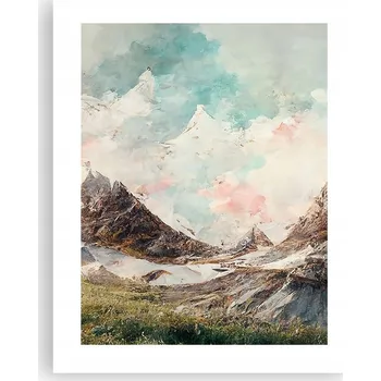 Obraz Obraz plakát na zeď bez rámu 40x50 krajina plakáty do obývacího pokoje ložnice