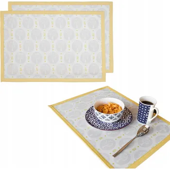 prostírání Obdélníková podložka polyester prostírání 35 x 50 cm