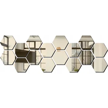 Zrcadlo Akrylové ZRCADLO , nerozbitné 60x40cm LZ-14