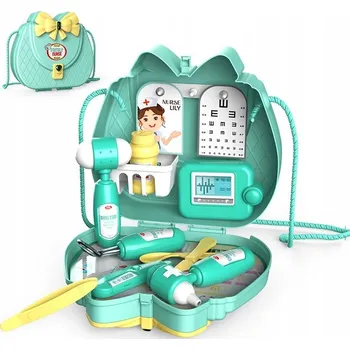 Hra na doktory MALÝ LÉKAŘ Doktorská Sada Lékařská Kufřík