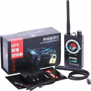 Bezpečnostní detektor DETEKTOR GPS LOKÁTORŮ KAMER ODPOŠLECHŮ MK18