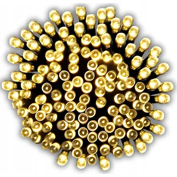 Vánoční dekorace Vánoční Osvětlení Na Stromeček 500 LED Světýlka na stromeček Vánoční světla Teplá bílá