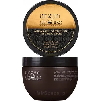 Vlasová regenerace Argan de Luxe Argan Oil Nutrition Infusing maska na vlasy 250 ml