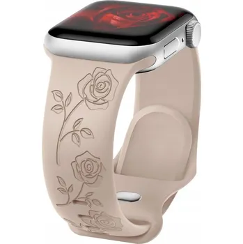 Řemínek na hodinky Řemínek Erbord pro Apple, béžový