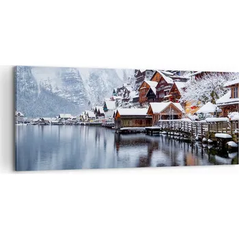 Obraz Foto obraz na plátně 100x40 krajina obývací pokoj ložnice na zeď velký