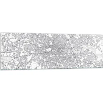 Obraz Velký skleněný obraz do obýváku XXL 160x50 město moderní fotoobraz obrazy