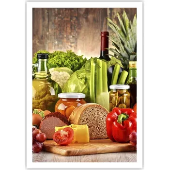 Obraz Plakát na zeď bez rámu 70x100 gastronomie obraz plakáty do obývacího pokoje