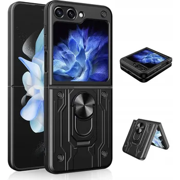 Pouzdro na mobilní telefon Zadní Kryt NTX pro Samsung Galaxy Z Flip5, černý