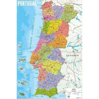 Obraz Plakát Portugalska nástěnný plakát bez rámu 61 x 91,5 cm