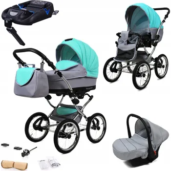 Kočárek Kočárek 4v1 BabyLux Margaret Exclusive Mint