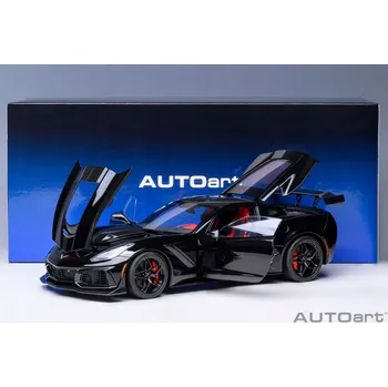 autíčko AUTOart Chevrolet Corvette C7 ZR1 2019 Černá 1:18 71276