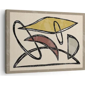 Obraz Obraz na plátně do obýváku ložnice 70x50 moderní foto obrazy na zeď