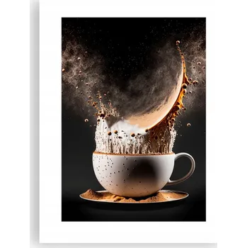 Obraz Obraz plakát do obýváku nebo ložnice 30x40 káva foto plakáty na zeď bez rámu