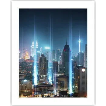 Obraz Obraz plakát na zeď bez rámu 40x50 město plakáty do obývacího pokoje ložnice