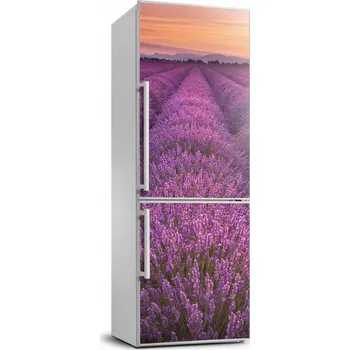 Fototapeta Samolepící Samolepka na ledničku s levandulovým polem