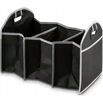 autokoberec Organizér do kufru auta PrzydaSie #1885 černo-bílý