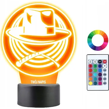 Lampička Noční lampa Plexido vícebarevná