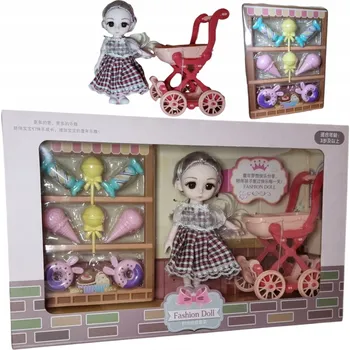 Panenka Panenka s příslušenstvím hračky pro holčičku figurky dárek pro holčičku