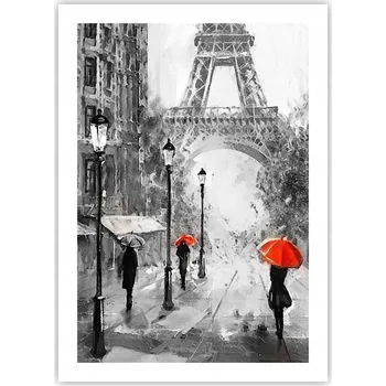 Obraz Plakát bez rámu do obýváku, ložnice 50x70 město moderní módní obraz