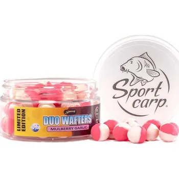 Boilies Nástrahy Sportcarp Duo Wafters Mulberry Garlic 11mm/100ml