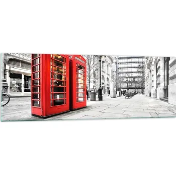 Obraz Obraz na skle do obýváku ložnice 90x30 města foto obrazy na zeď sklo