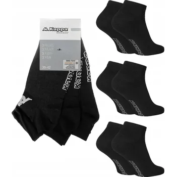 Pánské ponožky Ponožky Kappa 710890 černé, velikost 35-38