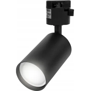 Lištový reflektor LEDLUX GU10 černý 10 W 0,140 m industriální