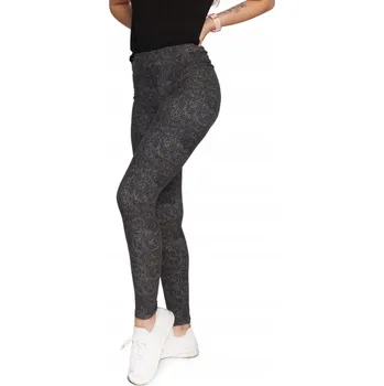 Dámské legíny MORAJ Dámské legíny s vysokým pasem, vzhled jako jeans, velikost S/M