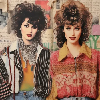 Plakát Plakát Ikony Stylu 80. let bez rámu 60 x 60 cm