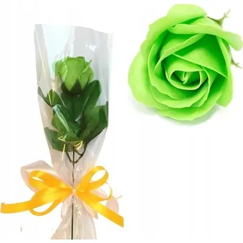 umělá květina MÝDLOVÁ RŮŽE dárek učitele k narozeninám žen