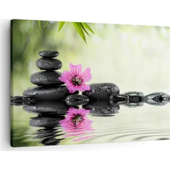 Obraz Obraz na plátně do obýváku, ložnice 70x50 květiny foto obrazy na zeď