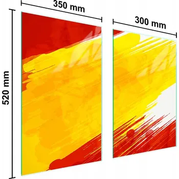 Kuchyňské prkénko Krájecí deska TMK ArtDeko sklo 2 ks