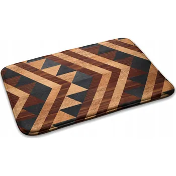 Obraz Designový koberec Loft do obýváku ložnice Geometrický vzor dřeva