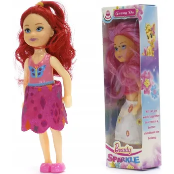 Panenka PANENKA MÓDNĚ OBLEČENÁ mini panenka 13 cm