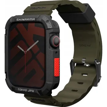 Řemínek na hodinky Řemínek SKINARMA pro Apple Watch 6/7 mm, zelený