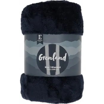 Prostěradlo Deka Essex z mikrovlákna 200 cm x 200 cm modrá