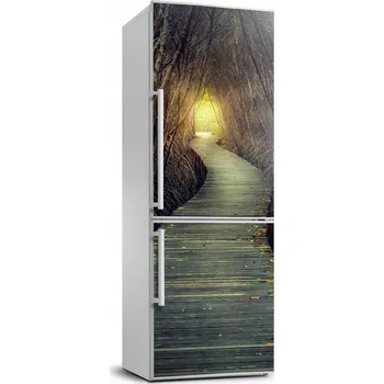 Fototapeta Nálepka na ledničku Cesta v lese 70x190