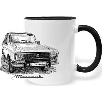 Hrnek - Moskvič Barva: Černá