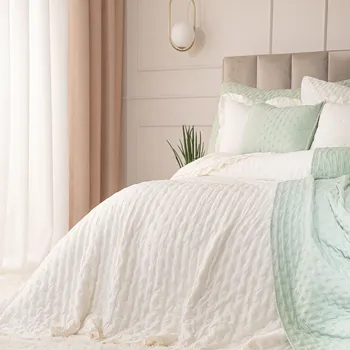 Přehoz na postel WERONA color 608 smetanová 170x210 cm Mybesthome