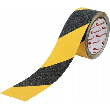Protiskluzová páska černo-žlutá 48mm 5m Titanum